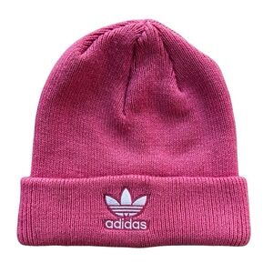 ADIDAS Pink Knit Hat Beanie Size ONE SIZE